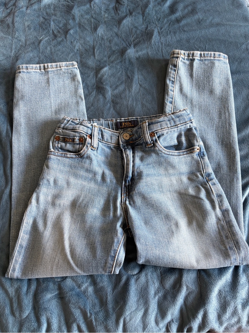 Polo by Ralph Lauren Kid's Light Wash Straight Jeans